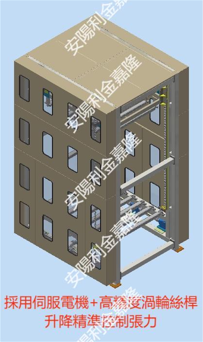 40M蓄布機構